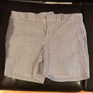Banana Republic seersucker shorts